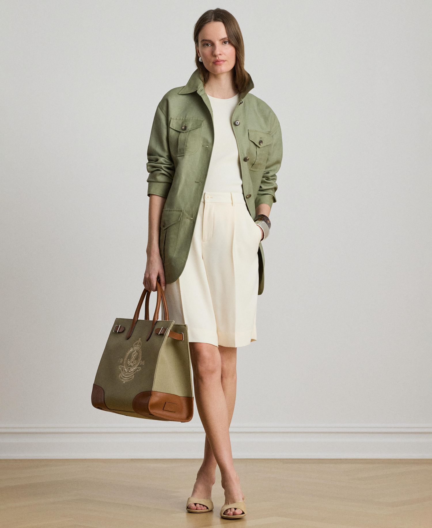 Women's Twill Field Spread Collar Jacket