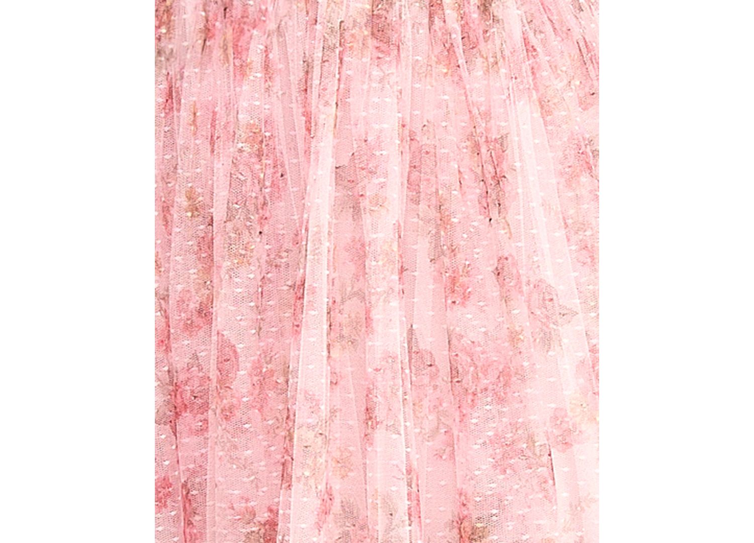 Women's Floral Ruffle Hem Off-The-Shoulder Dress