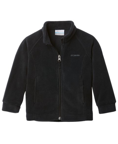 Куртка Columbia Benton Springs Fleece Jacket для девочек-малышей, цвет: Чёрный