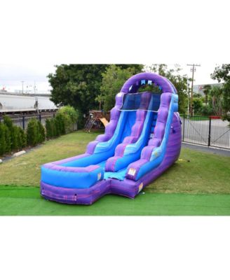 Cotton Candy 15 ft Mega Inflatable Water Slide (with Blower)