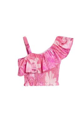 Girls Girls's Peplum floral top