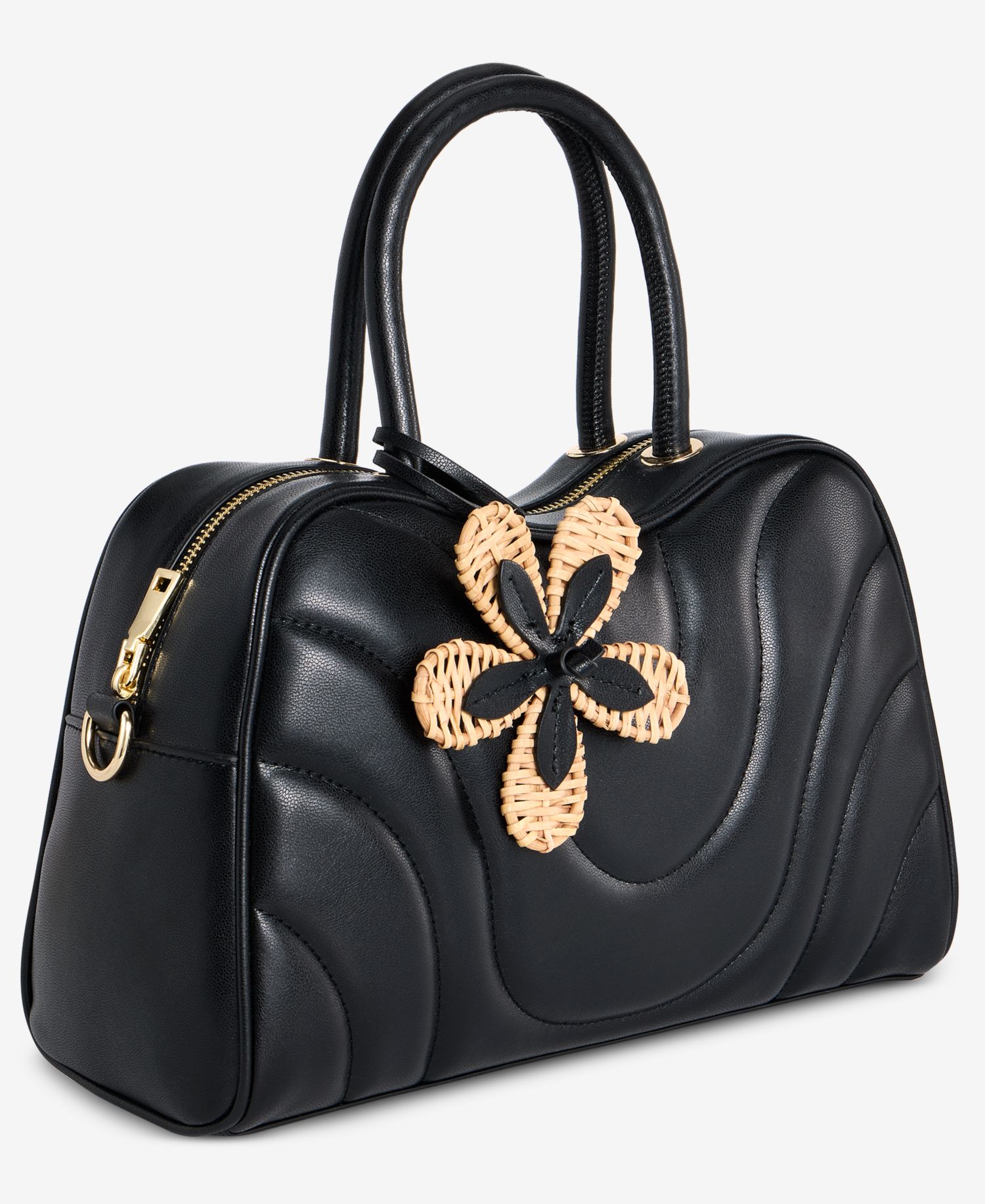 Aydenn Bowler Wave Satchel Handbag