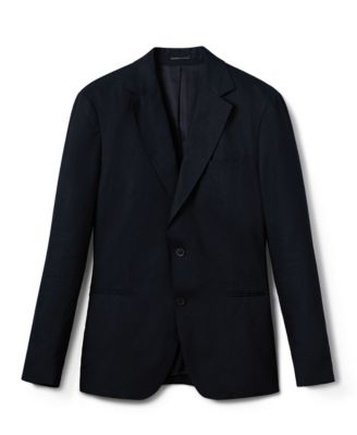 Men's Tailored-Fit Single Breasted Linen Blazer