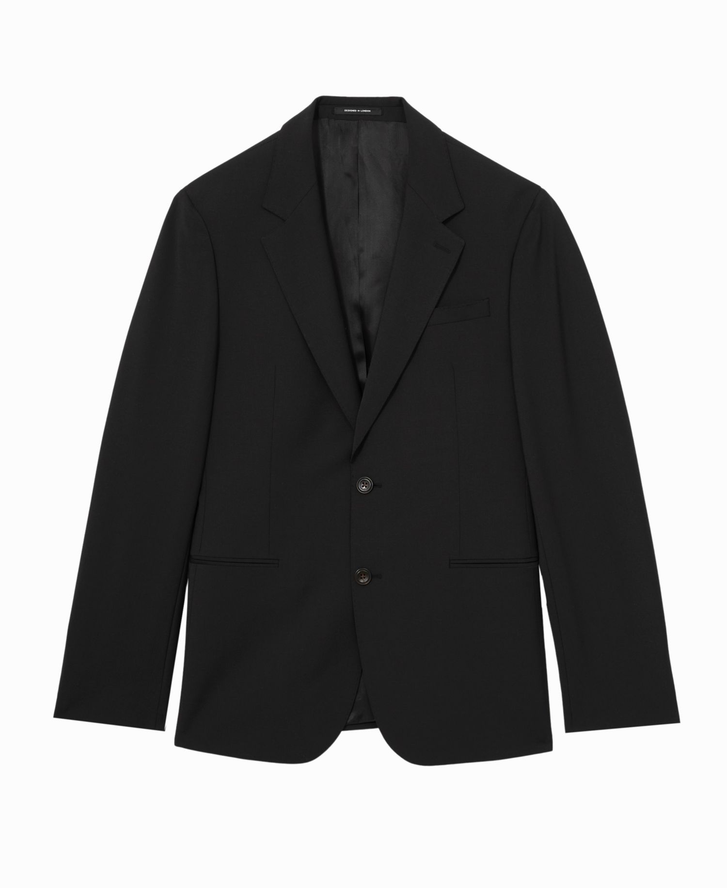 Men's Promise Tailored-Fit Wool-Blend Single-Breasted Suit Blazer