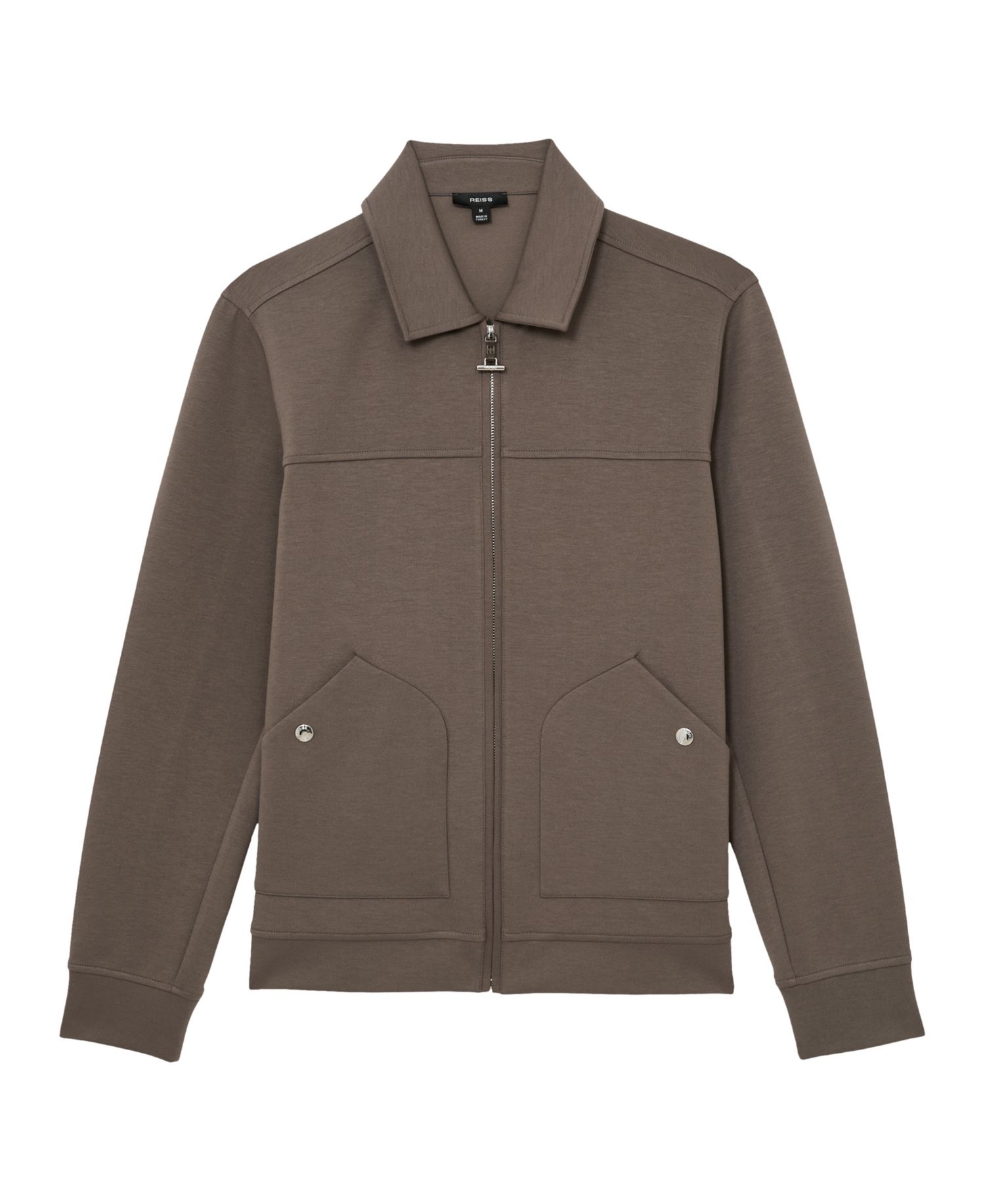 Men's Newland Premium Interlock Zip-Through Overshirt