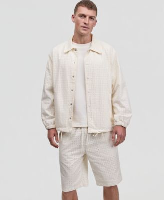Men's Eyelet Coach Jacket