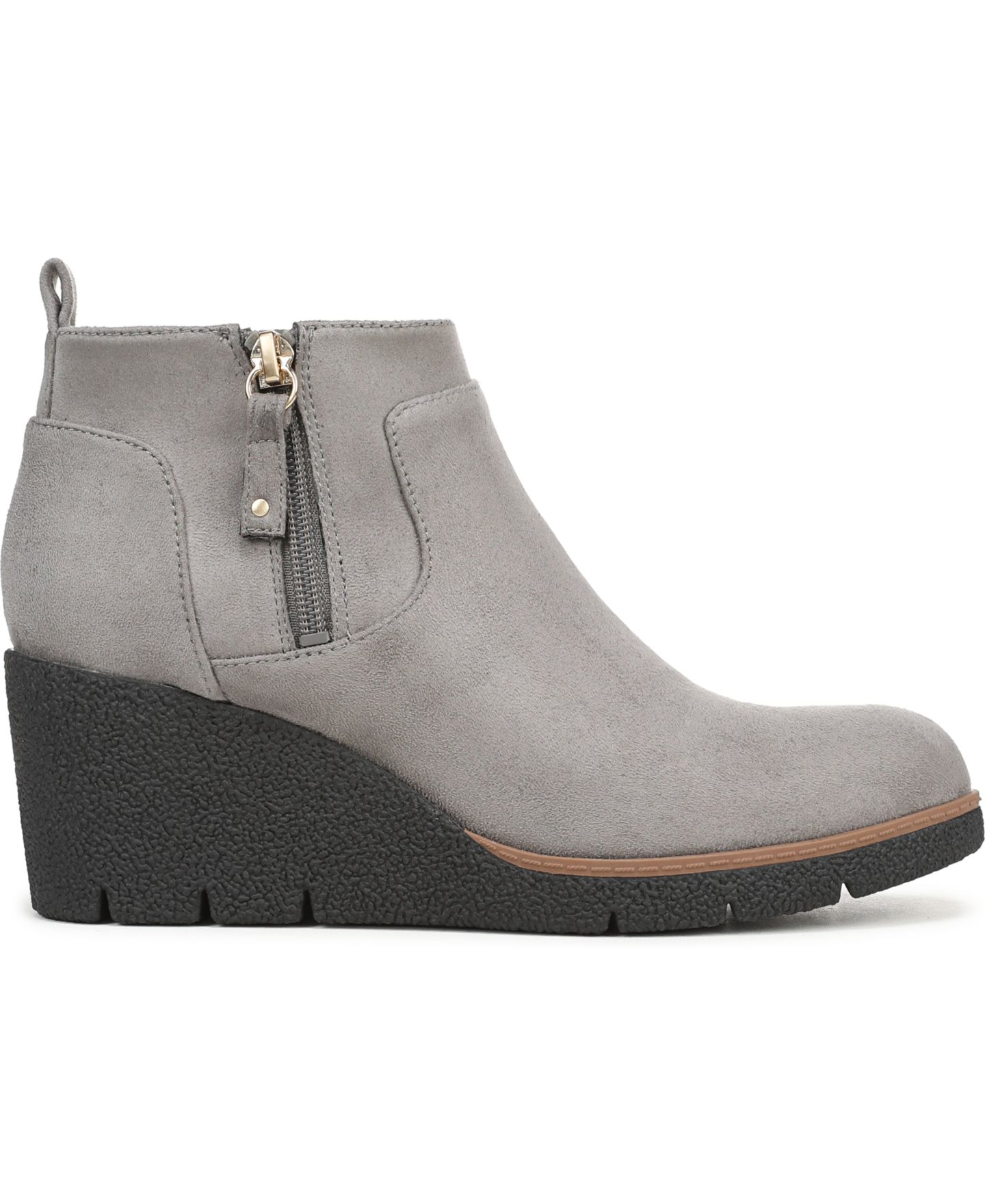 Женские ботинки Dr. Scholl's Bianca Wedge Booties, цвет: Серый, вариант 1 — фото 2