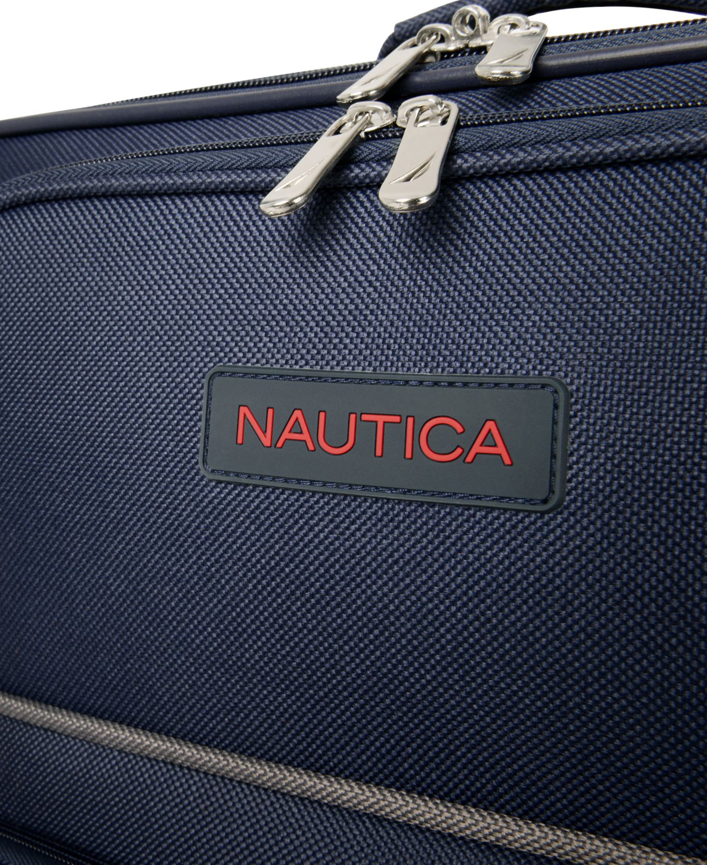 Чемоданы Nautica Oceanview 5-Piece Luggage Set, цвет: Тёмно-синий / Красный — фото 4