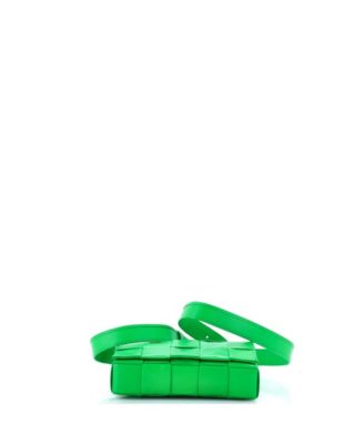 Small Cassette Crossbody Bag Maxi Intrecciato Leather