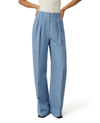 Women's Linen Wide Leg Pant