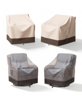 Waterproof Patio Chair Covers, Lounge Deep Seat Cover, Heavy Duty Waterproof Outdoor Patio Furniture Covers