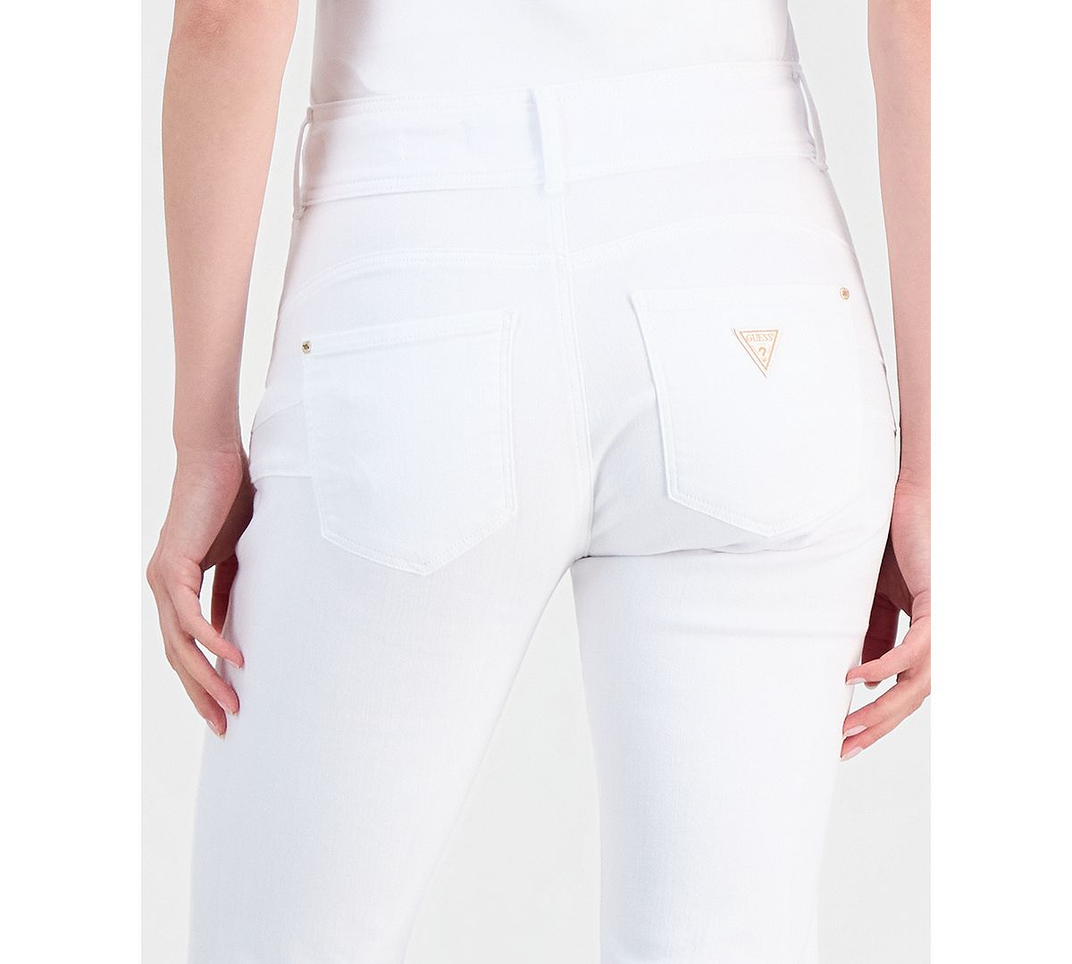 GUESS Women's Shape Up Straight-Leg Jeans view 5 — MAYCSS fashion products