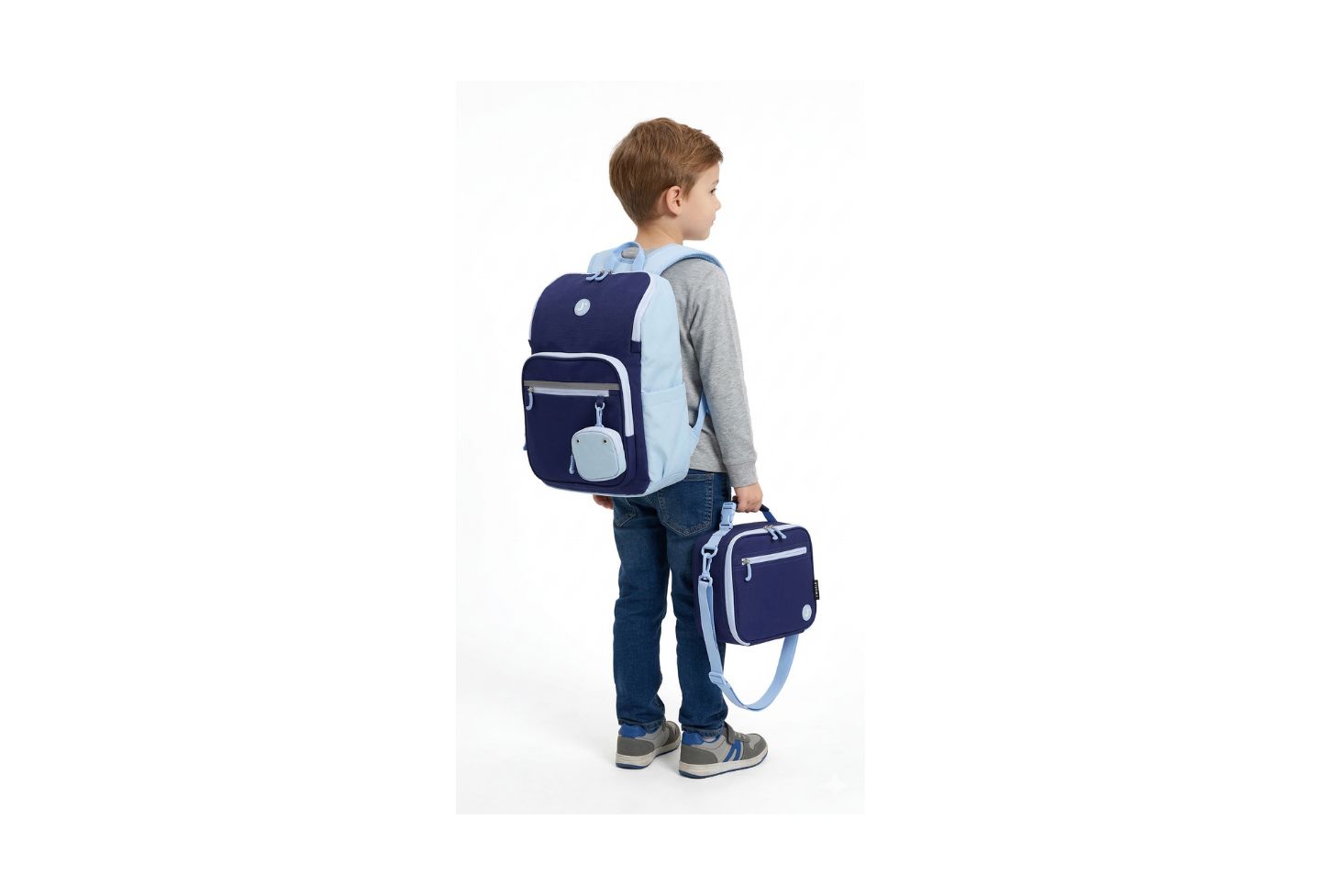 Рюкзак J World Junior With Lunch Box For School для детей, цвет: Чёрный — фото 9