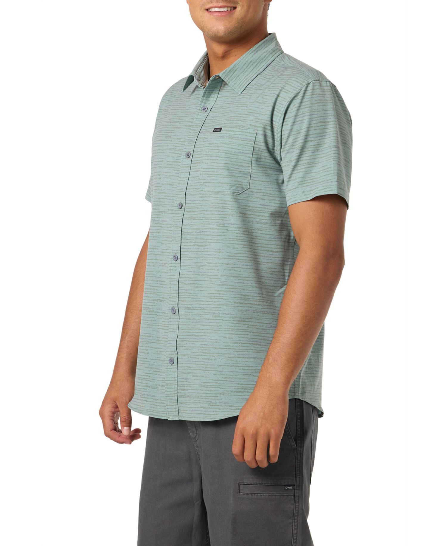 Men's TRVLR UPF Traverse Stripe Short Sleeve Shirt