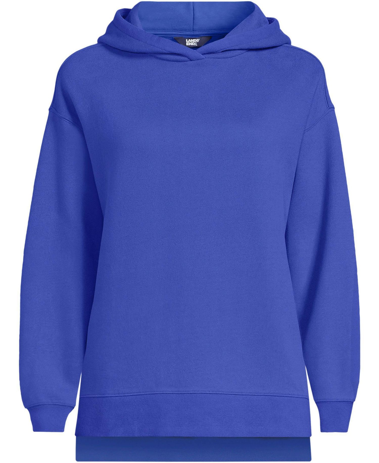 Women's Long Sleeve Serious Sweats Hooded Tunic Sweatshirt