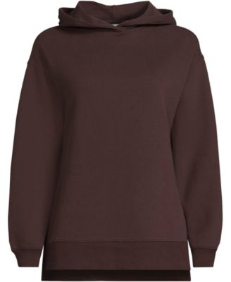 Women's Long Sleeve Serious Sweats Hooded Tunic Sweatshirt