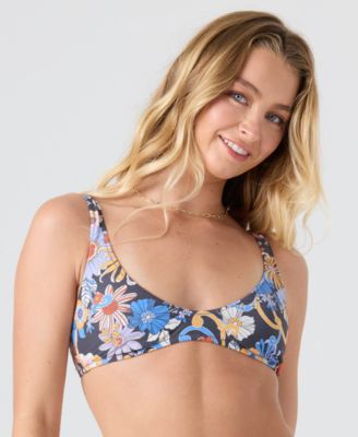 Women's Scoop Neck Bralette Bikini Top