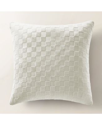 Checker Velvet Pillow