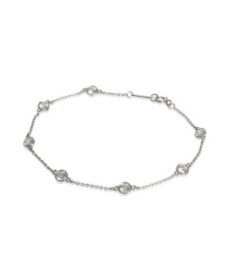 Platinum Diamond Elsa Peretti Diamond By The Yard Bracelet