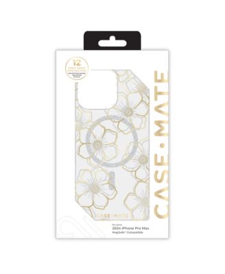 Floral Gems MagSafe Case for Apple iPhone 16 Pro Max