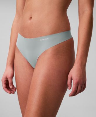 Women's Invisibles Microfiber Stretch Thong Underwear D3428