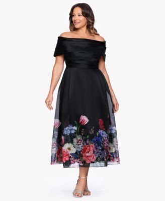 sachin and babi light blue dress Black Plus Size Dresses main image 0