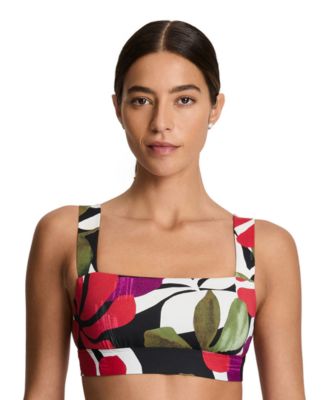 Women's Wide Strap Swim Bikini Top