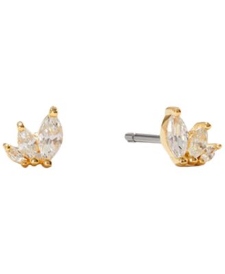Kennedy Gold-Plated Stud Earrings