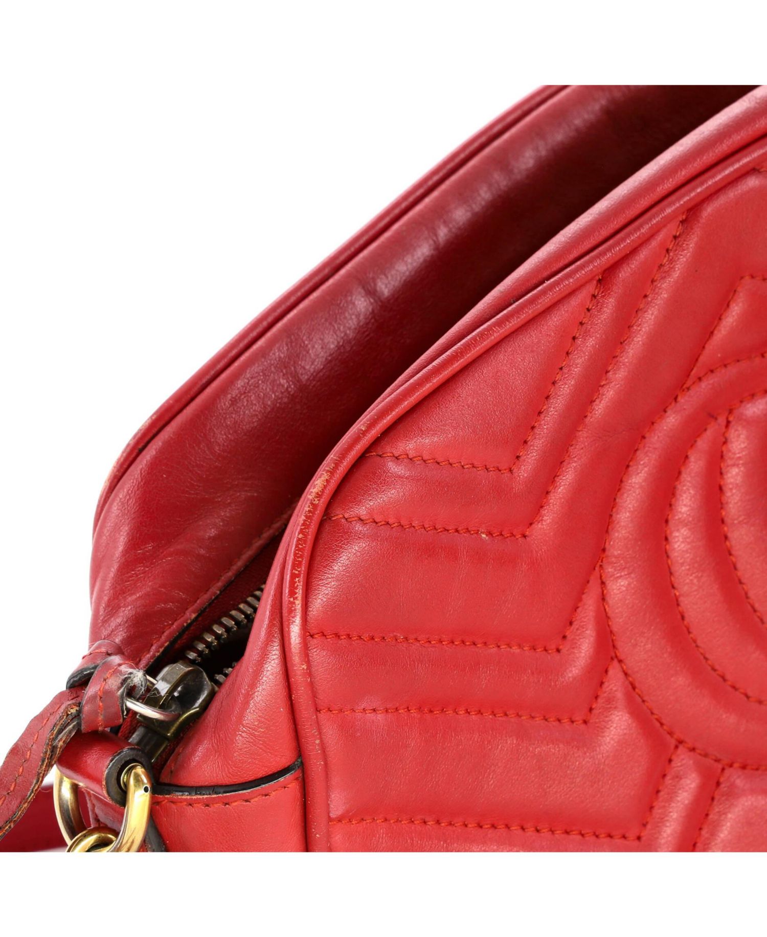Small GG Marmont Shoulder Bag Matelasse Leather