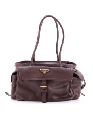 Medium Explore Tote Nappa Leather