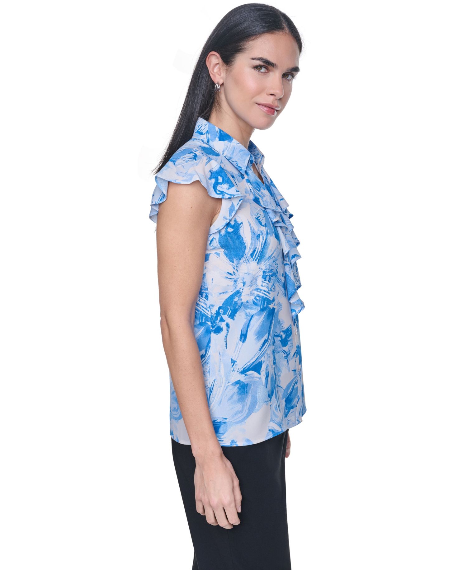 Women's Collared Neck Top