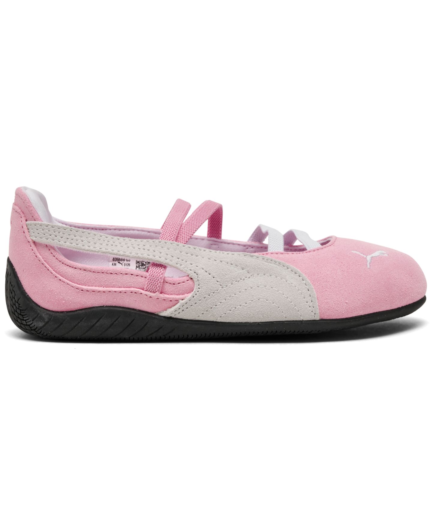 Кроссовки Puma Speedcat Ballet Suede Mary Jane Casual Shoes from Finish Line для девочек, цвет: Розовый — фото 2