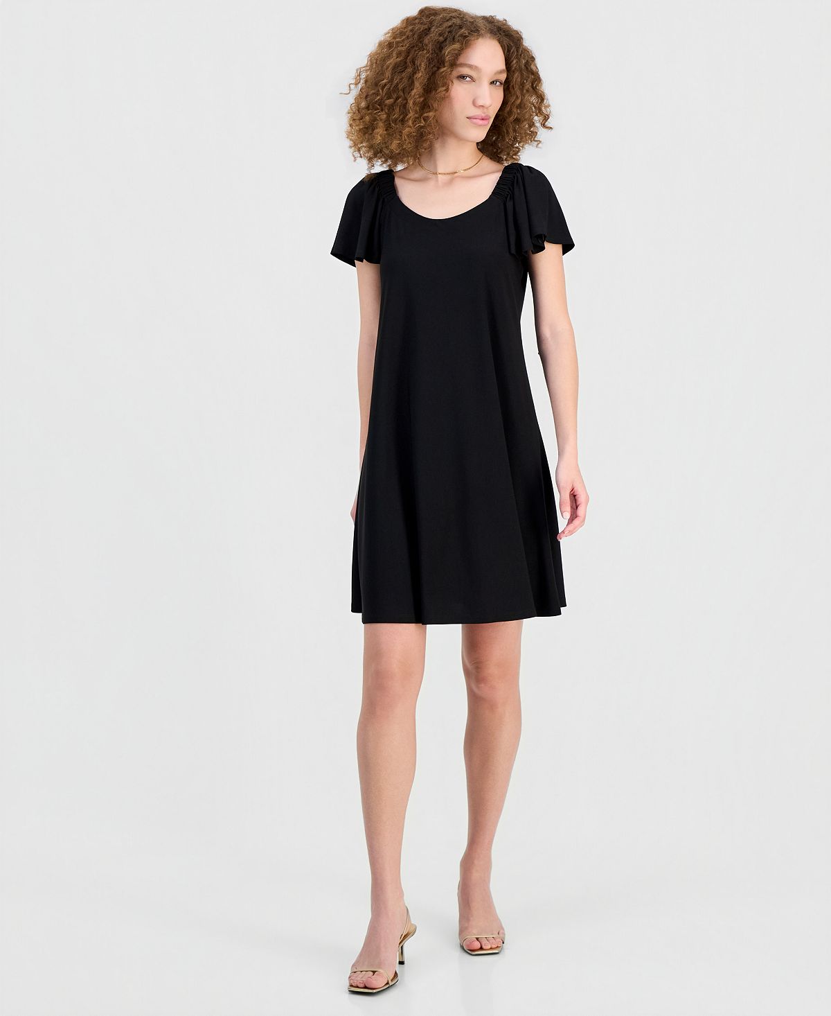 Robbie Bee Women's On/Off-The-Shoulder Dress view 1 — MAYCSS fashion products