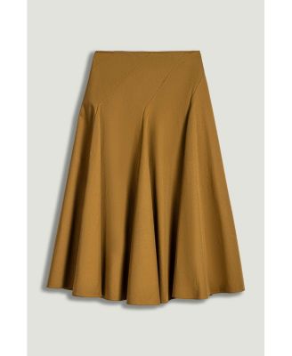 Women's Flared Midi Skirt