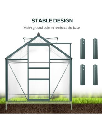6' x 10' x 7' Large Polycarbonate Walk-in house,
