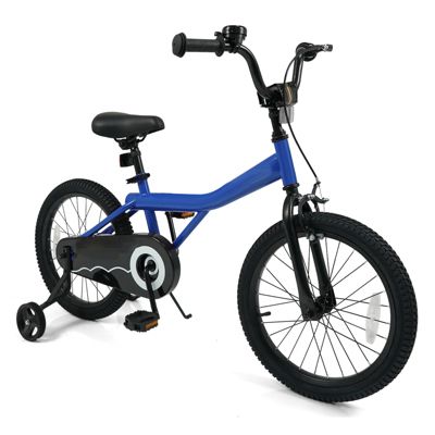 Kids Adjustable Bike with Removable Training Wheels for Easy Learning