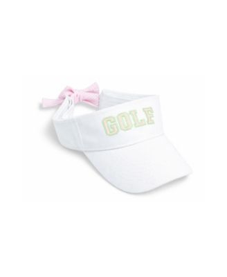 Girls Bits and Bows Little/Big Golf Bow Visor