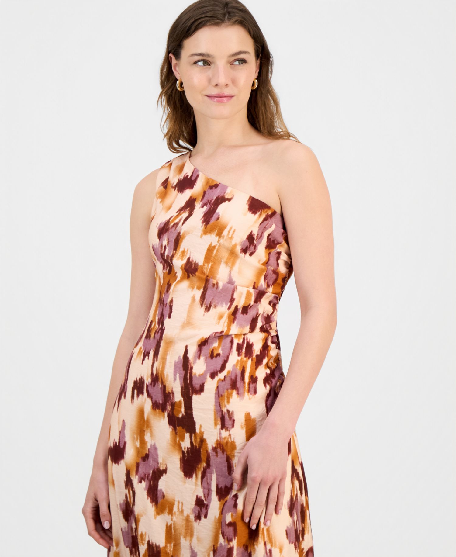 Women's Painted Dusk Draped Maxi Dress