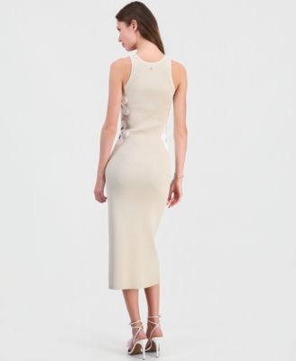 guess metallic dress Guess Womens Metallic Faux Wrap Maxi Dress
