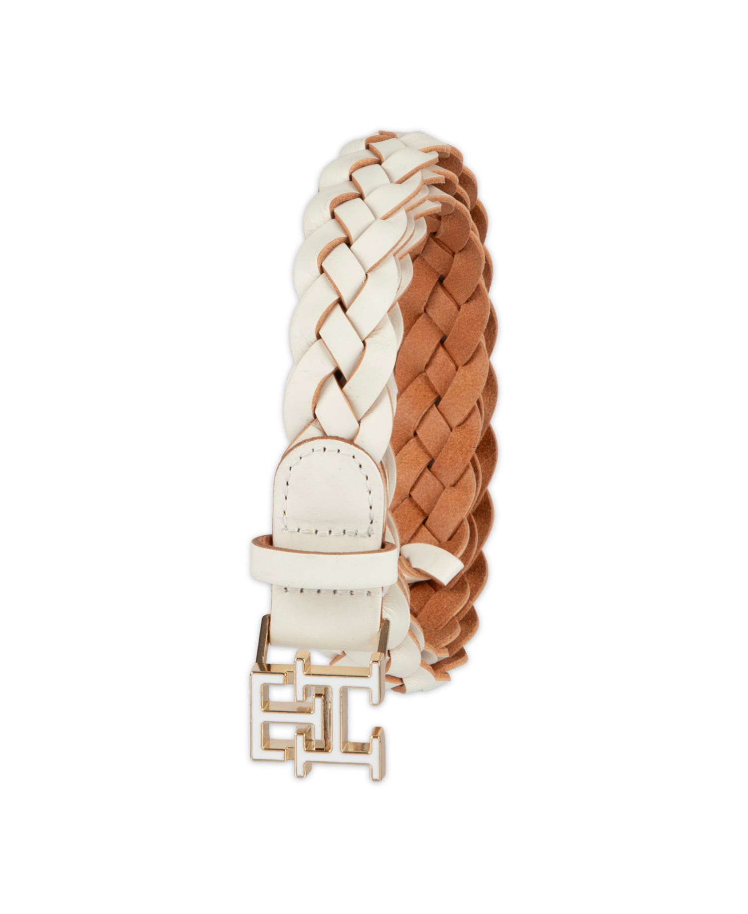 Women's Casual Braided Leather Belt