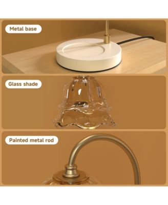 Dimmable Candle Warmer Lamp with Timer and 2 Bulbs for Home Decor
