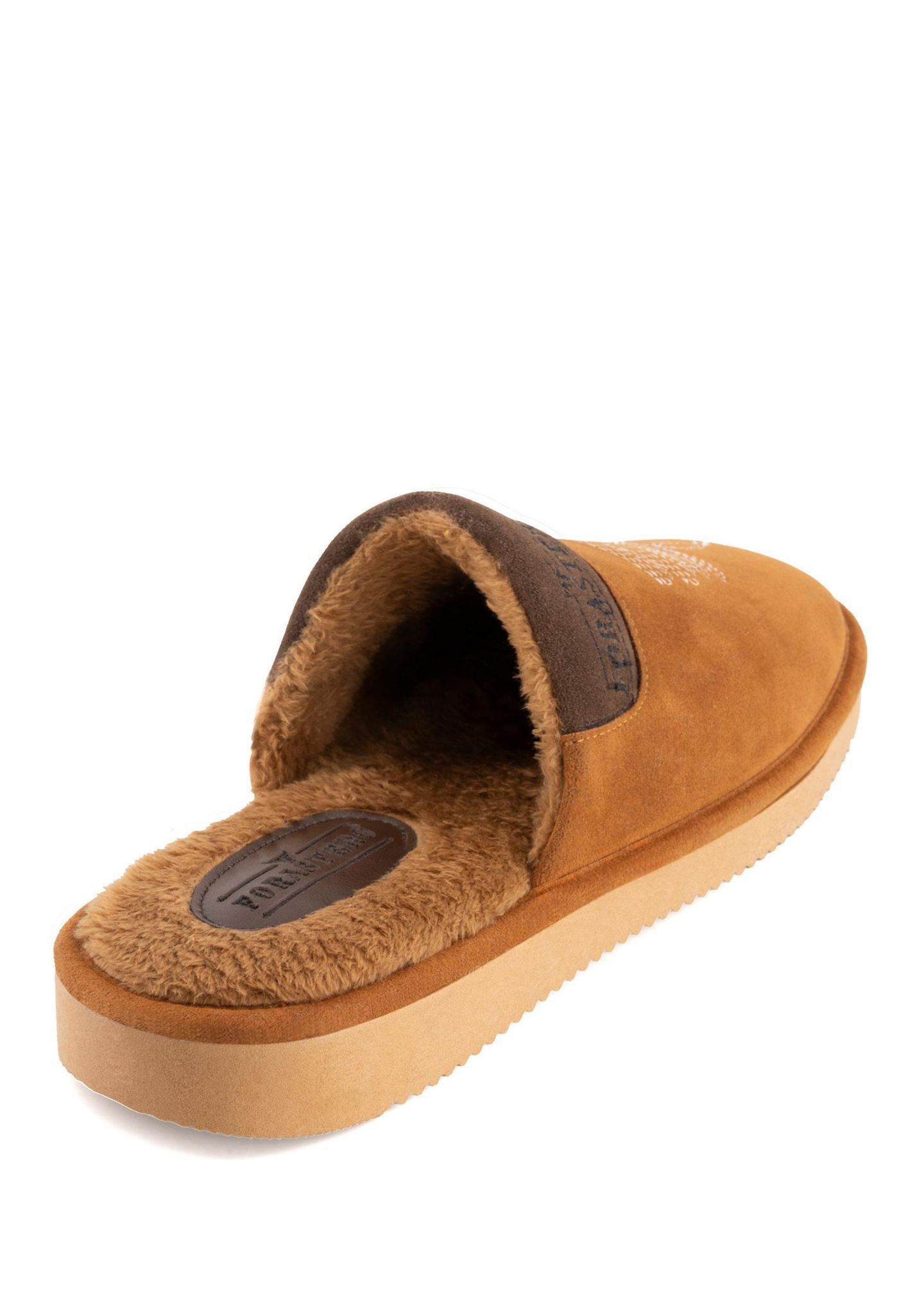 Мужские тапочки Forastero Suede Slippers, цвет: Коричневый — фото 7