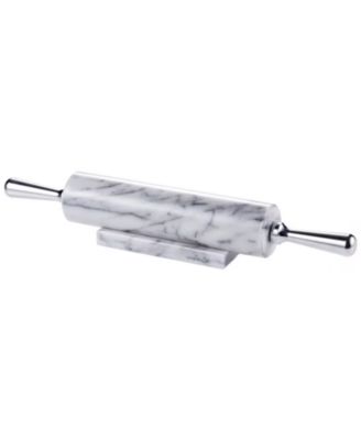 Marble Rolling Pin with Aluminum Handle