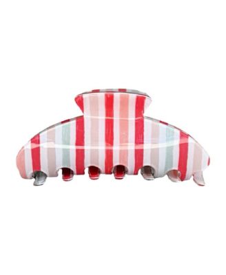 Women's Medium Hair Claw Clip - Stripe Sunset