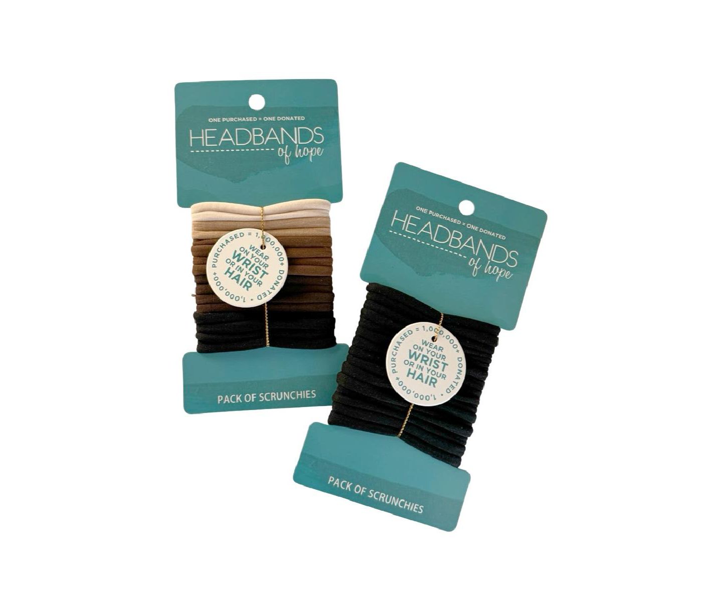 Женские аксессуары для волос Headbands of Hope Nylon Hair Ties - 16 pc set — фото 4