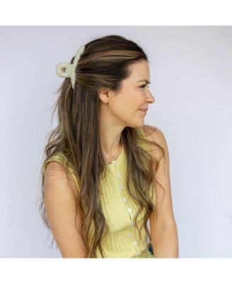 Women's Large Looped Threaded Claw Clip