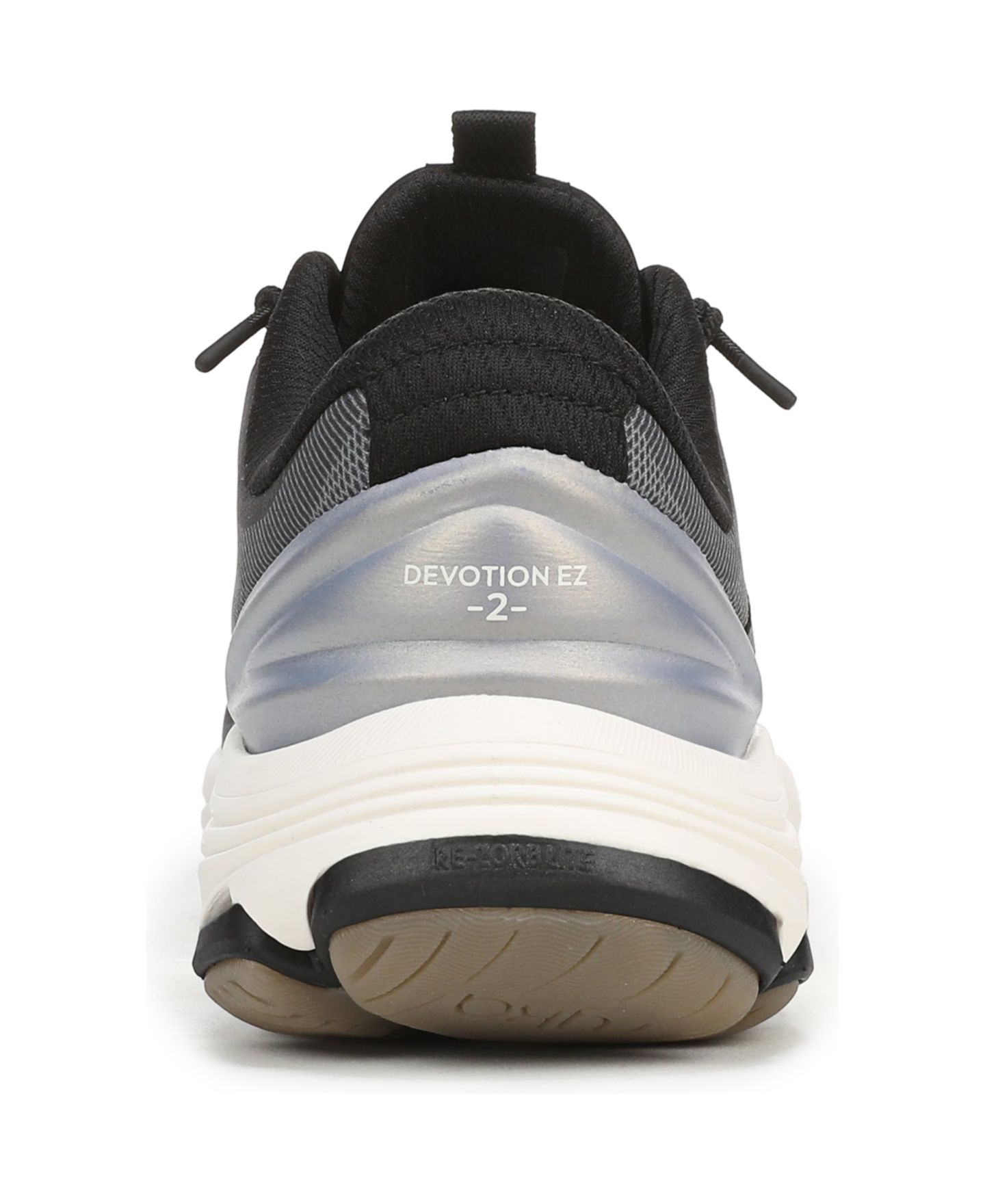 Женские кроссовки Ryka Devotion Ez 2 Lace-Up Walking, цвет: Чёрный серый — фото 3
