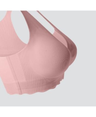 Maternity Seamless Nursing Bra with Ultra-Soft Stretch and Light Support