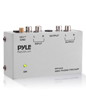 Ultra Compact Phono Turntable Preamp - DC 12V Adapter Included