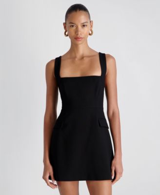 Women's Square Neck Mini Dress